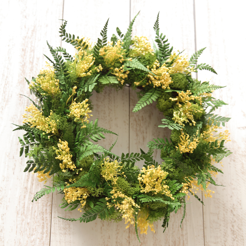 ボタニカルグレース ドライフラワー スワッグ ホワイト プリザーブドフラワー ナチュラルリース 壁掛け お祝い 結婚記念日 ギフト 花 ウェルカムリースプレゼント 結婚祝 新築祝 敬老の日 インテリア 玄関 北欧 おしゃれ プレゼント 友人 引っ越し祝い ドア ウェルカム