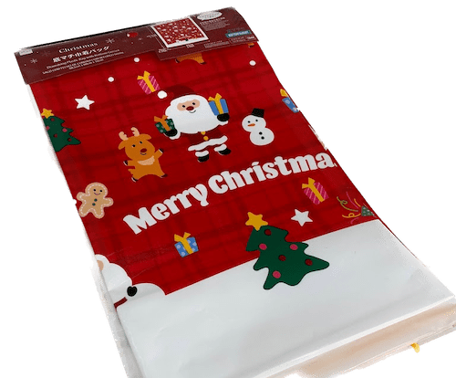 ﾀﾞｲｿｰ100均ｸﾘｽﾏｽﾗｯﾋﾟﾝｸﾞ袋・ｻﾝﾀ靴下ｸﾞｯｽﾞ2025 包んだ実例&ｾﾘｱも - 100均✖Sweetsレシピ‼