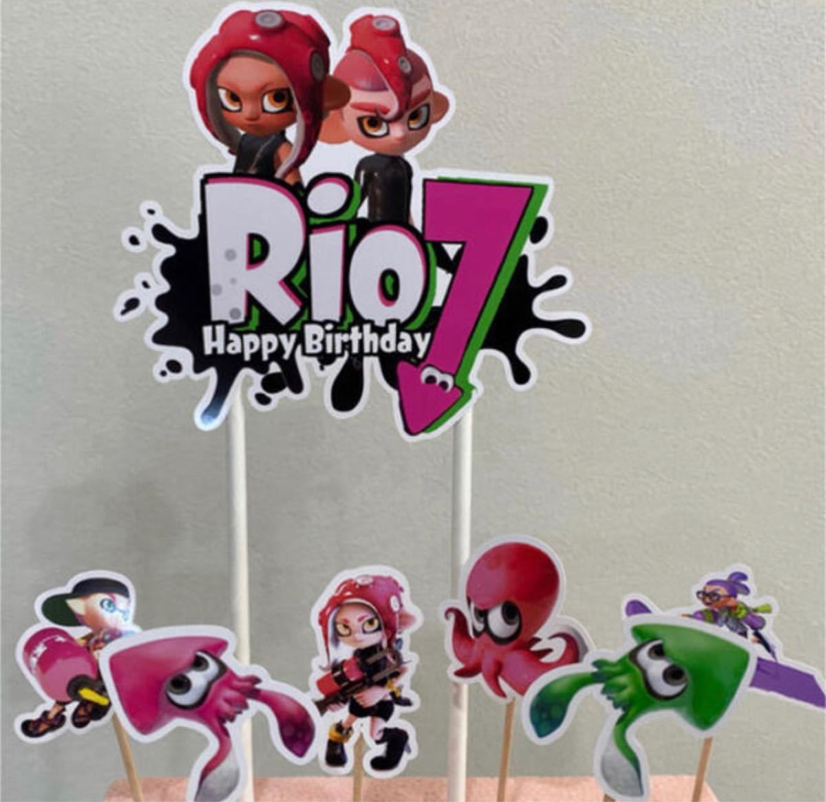 スプラトゥーンの誕生日ケーキを通販注文できるお店９選!飾りもオーダーしよう