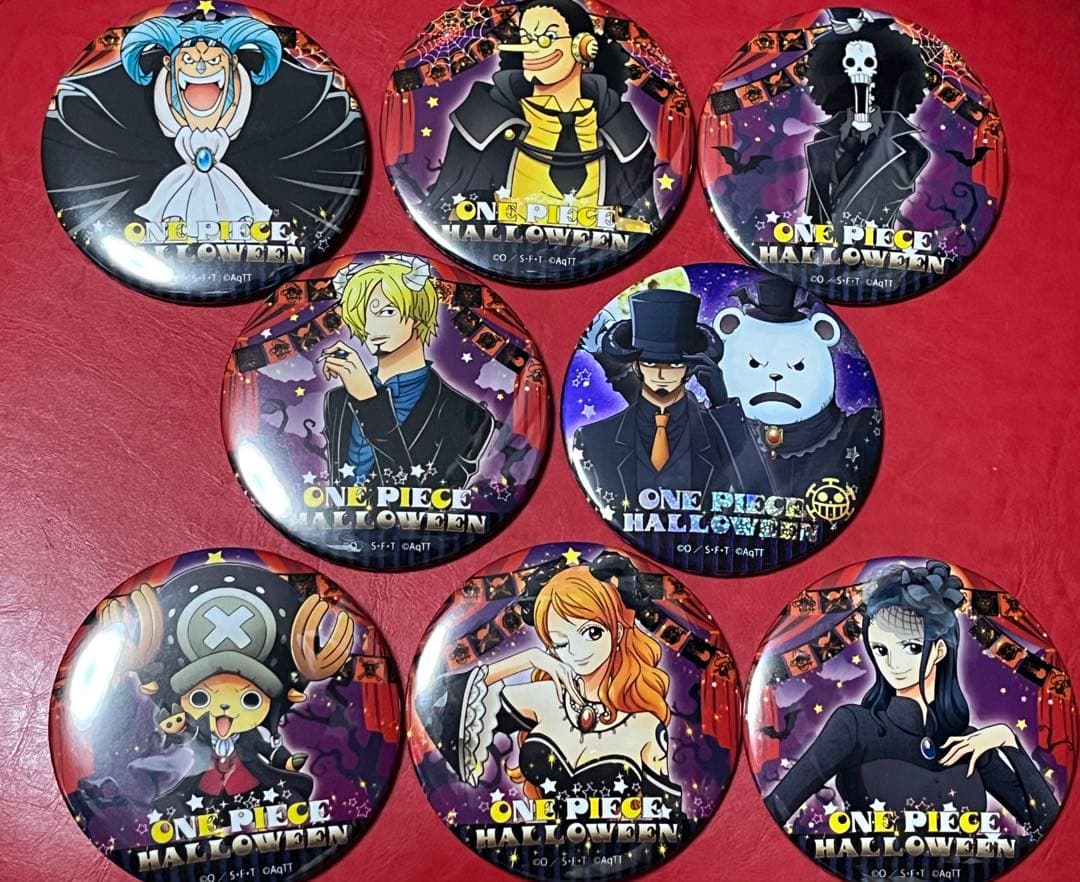 希少 ワンピース 東京タワー限定 缶バッジ ハロウィン 原作絵 ニコ・ロビン ワンピース ロビン ハロウィン 缶