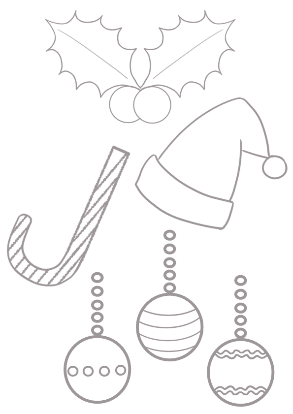 高齢者レク素材 クリスマスツリー定番塗り絵介護レク広場～レク素材やレクネタ 企画書 の無料ダウンロード