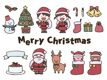 プレゼントをあげるサンタクロースのイラスト 男の子かわいいフリー素材集 いらすとや