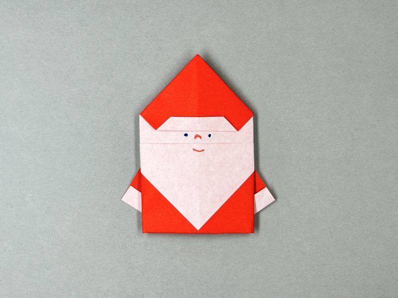 折り紙「サンタクロース」の折り方まとめ５選 - おりがみの時間