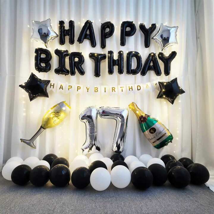 大人っぽい誕生日の飾り付け特集。簡単だけどおしゃれなデコレーションをご紹介folk