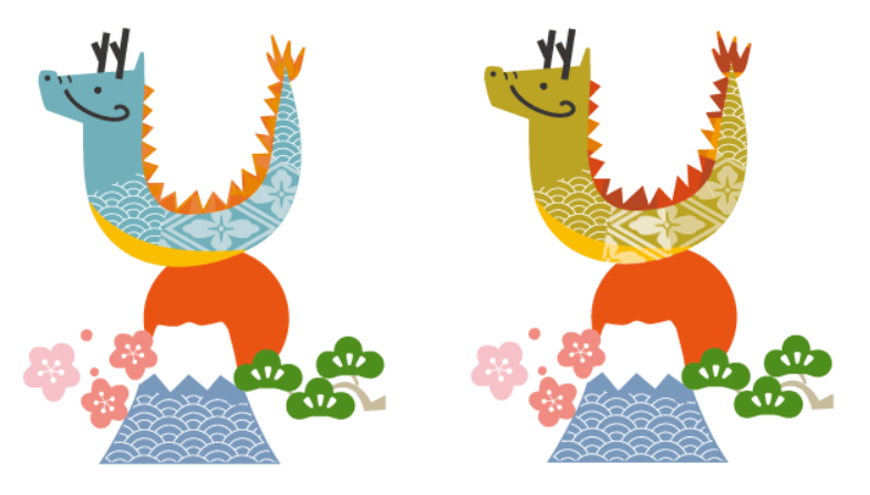 年賀状 年賀はがき 32枚 お年玉付き 2025年 差出人印刷込み デザイン：GW19へび 蛇