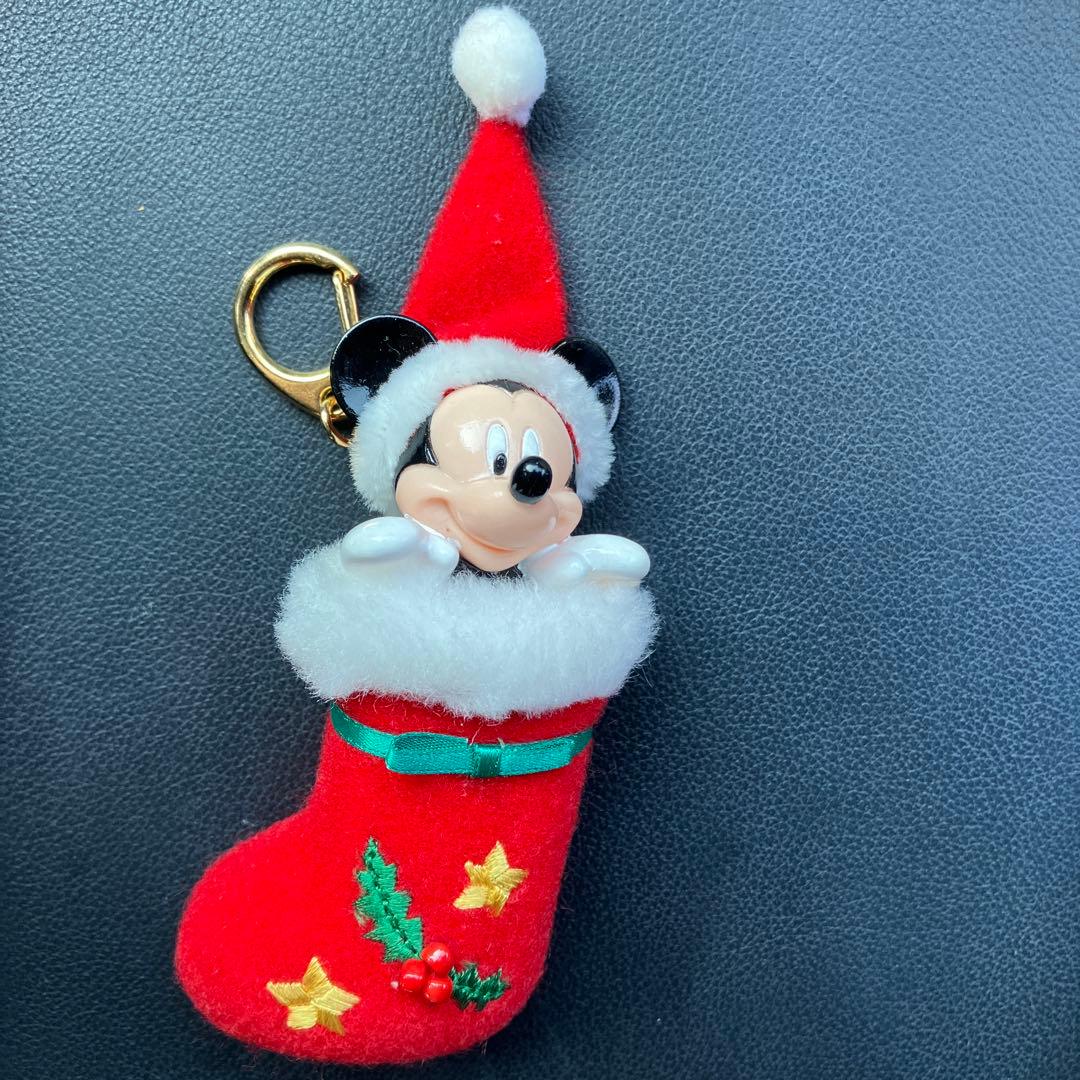 ミッキー クリスマス キーホルダー ディズニー - メルカリ