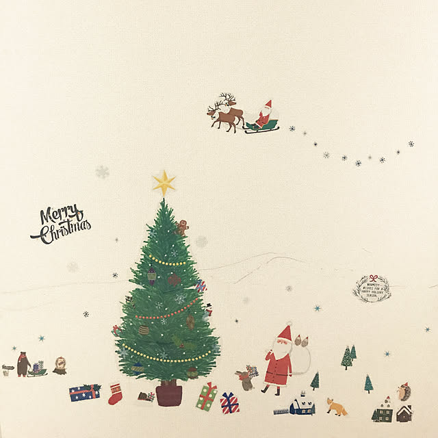 壁面飾り ︎MERRY CHRISTMAS︎ ウォールステッカー クリスマス クリスマスツリー Merry Christmas wallsticker窓 冬 クリスマス飾り インテリアシール 壁紙 シール 北欧 打ち合う おしゃれ ウォールデコ 壁飾り 雪だるま 雪 Happy サンタクロースプレゼント 鹿 ガラス