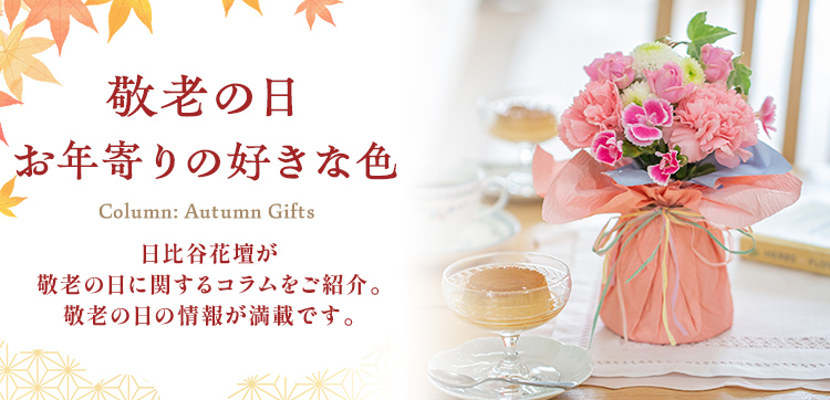 2025 敬老の日 花ギフト・プレゼント 人気ランキング日比谷花壇