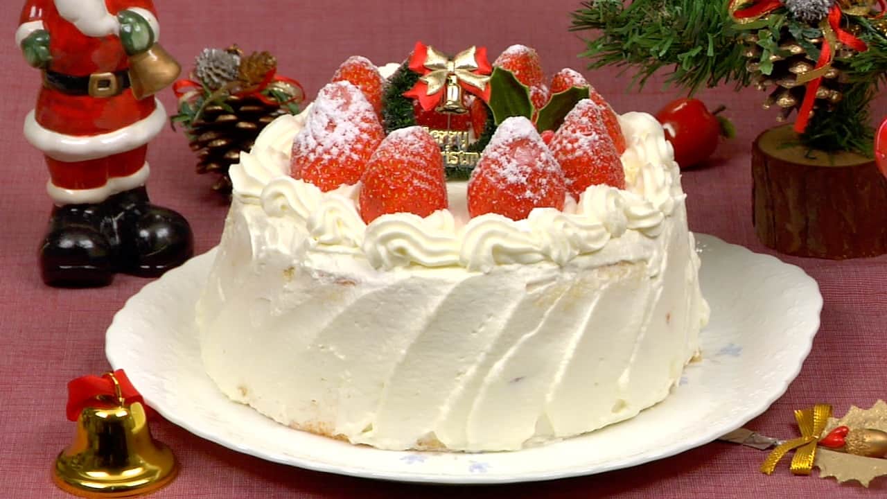 王道!基本のクリスマスケーキ