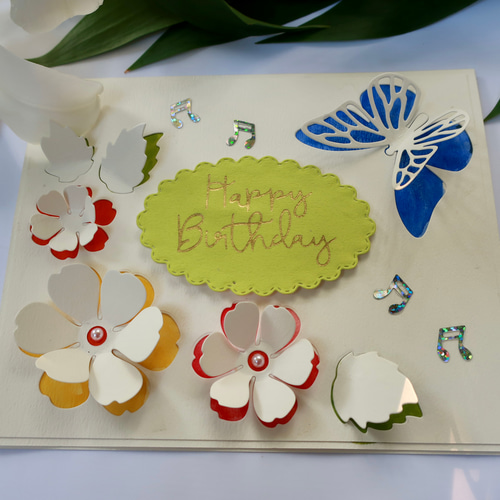 楽天市場 お誕生日カード 手作り 簡単の通販