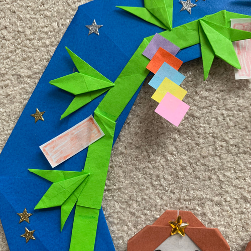 折り紙七夕リース リース COCO 通販 16042654Creema クリーマ