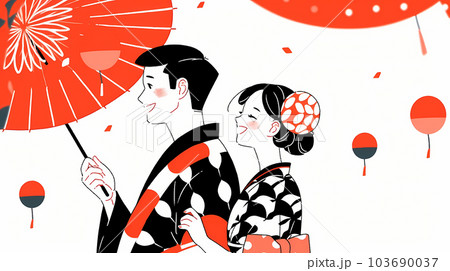 夏祭り・花火大会にカップル：カレカノで行きたいなと思えるかもしれない写真やイラスト集めてみた - 真実を求めて