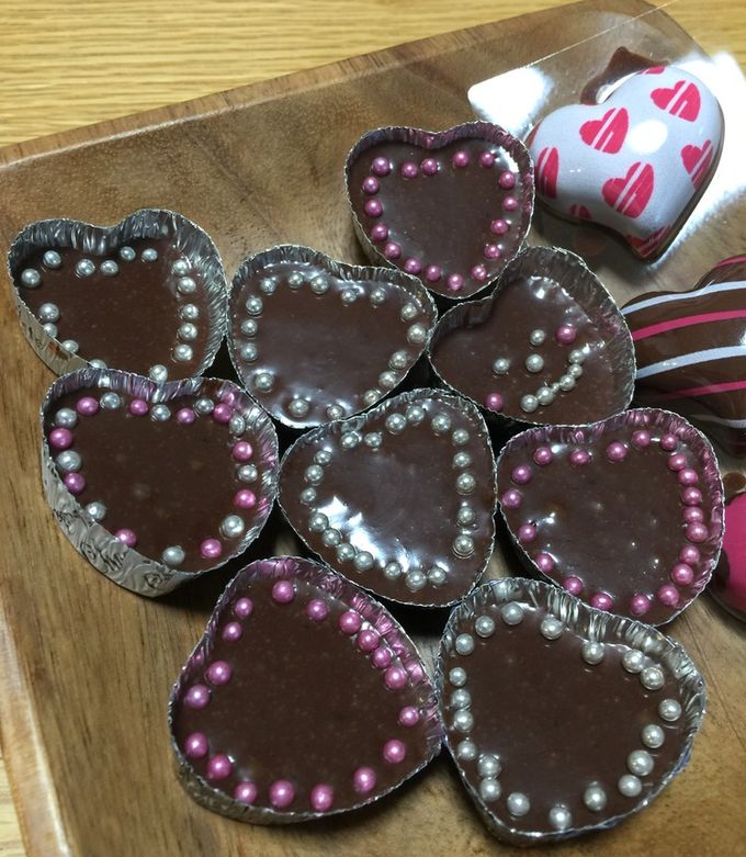 バレンタインプチギフト10個 お配りギフト 幼稚園 保育園 学校 会社 お配り お菓子詰め合わせ