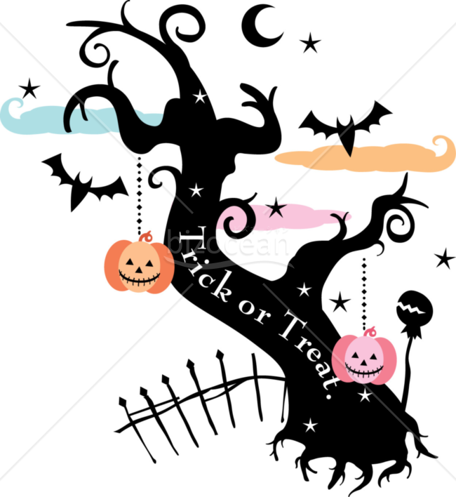 黒の木の白い背景で隔離のシルエット。ハロウィンを設定します。イラスト。のイラスト素材・ベクター Image 15657456