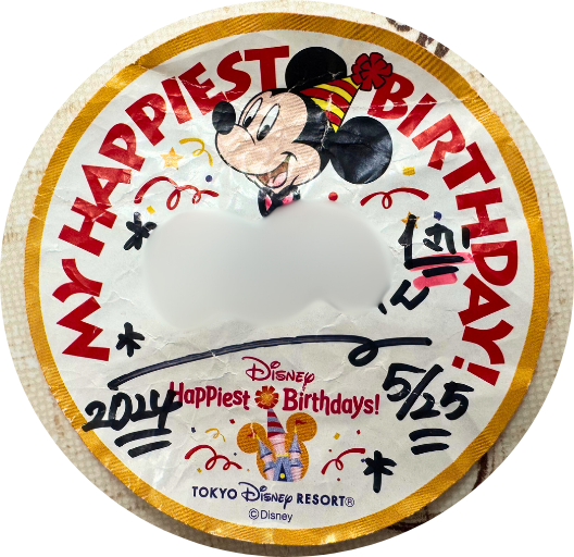 ディズニーバースデーシールのサイズは？なくさない持ち歩き方やりたいことリスト