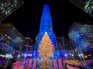 コロナ禍のNY、ロックフェラーセンターのクリスマスツリー 2020 : ニューヨークの遊び方