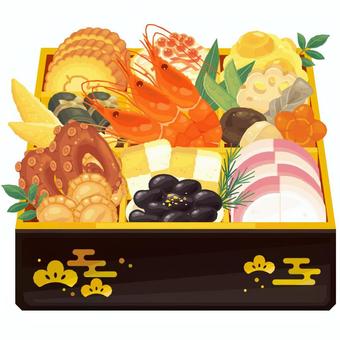 おせち料理 10173000575 の写真・イラスト素材アマナイメージズ