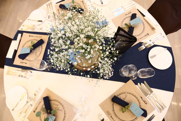 テーブルコーディネート公式 フェリーチェガーデン日比谷 旧公園資料館 東京での結婚式、ガーデンウエディング、テントウエディング