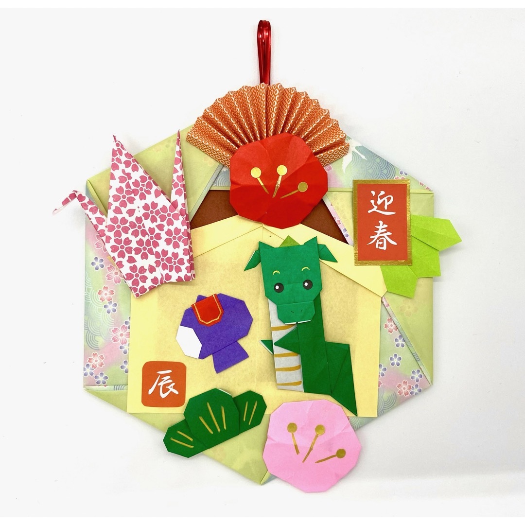 お正月のリース飾り「干支だるまのお正月飾り」