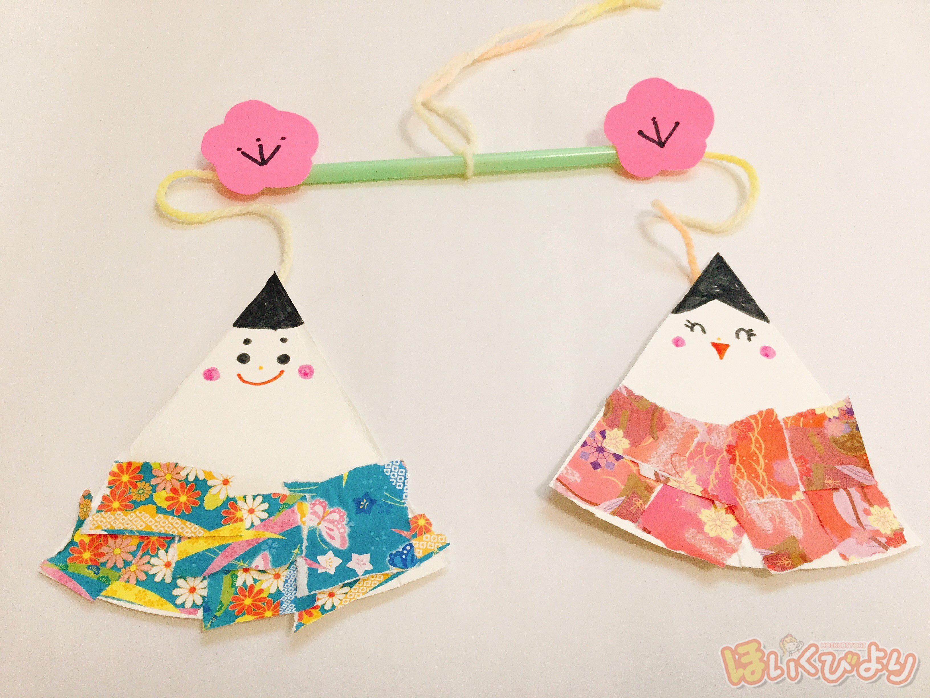 紙皿でつくる簡単おひなさま保育士を応援する情報サイト 保育と暮らしをすこやかに ほいくらし