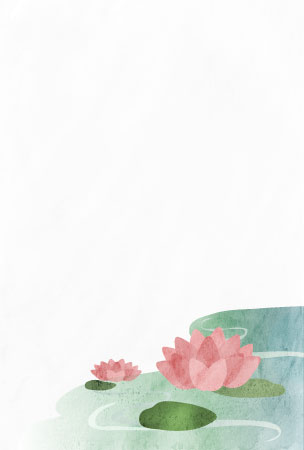 喪中はがき 年賀欠礼 無料テンプレート 季節のイラスト花工房 秀明菊