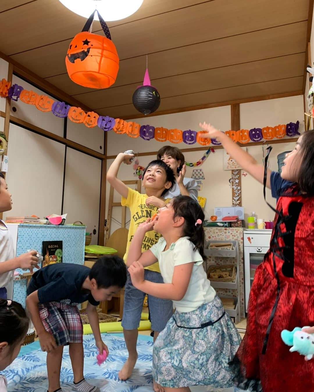 ハロウィンゲーム～子育てひろば～ニチイキッズ福島いずみ保育園ニチイキッズ