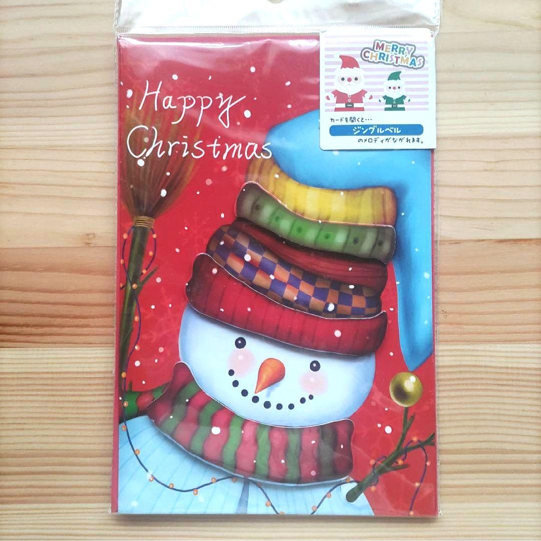 雪だるまメッセージカード １０枚セット の通販 by りりーふ's shopラクマ