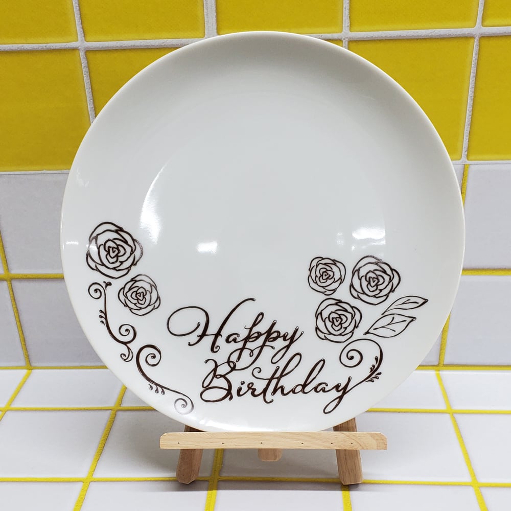 あー楽し。チョコペン チョコペンアート デザート デザートプレート イタリアン 銀座 肉 肉バル