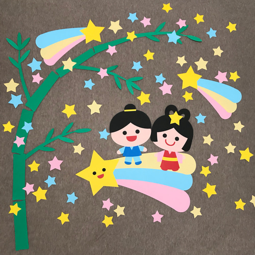 7月壁面みらいNow!福祉ルームみらい 足立放課後等デイサービス