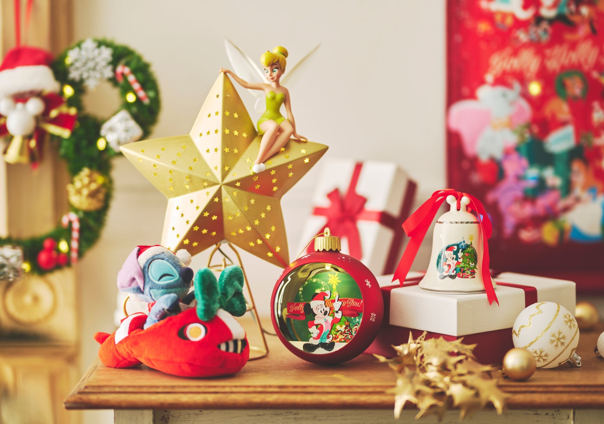 ツムツム クリスマス イラスト ディズニーキャラクター ジェラトーニ ダッフィー ミッキートイストーリーグッズコレクション