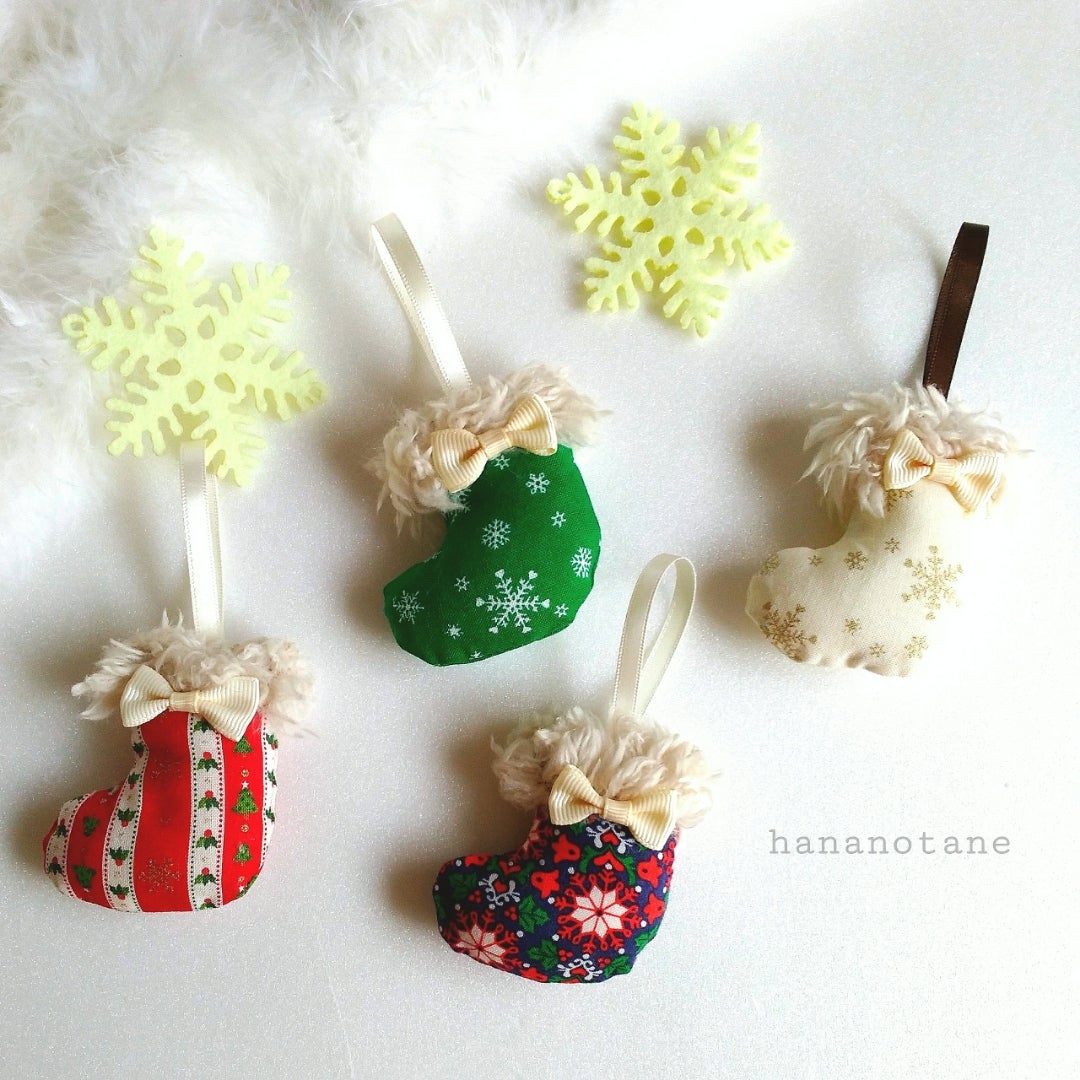 ぜんぶ手作り！かわいいクリスマス飾りのレシピ集nunocoto fabric