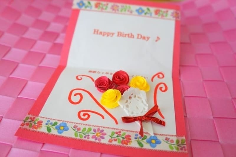 手作りロール紙カード_遊び心溢れる可愛い恐竜のバースデーカード - ショップ dddesign はがき・メッセージカード - Pinkoi