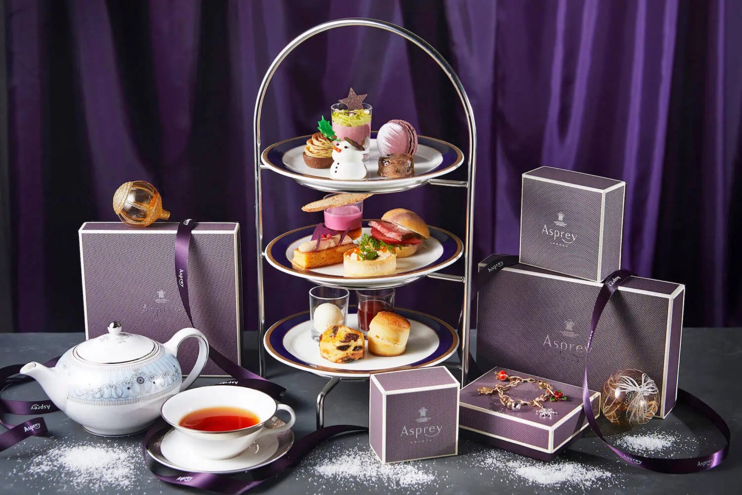 幸せを呼ぶ”「サムシングブルー・アフタヌーンティー」東京で、パール＆ティアラ着想の青色スイーツ - E・レシピ 1 3ページ