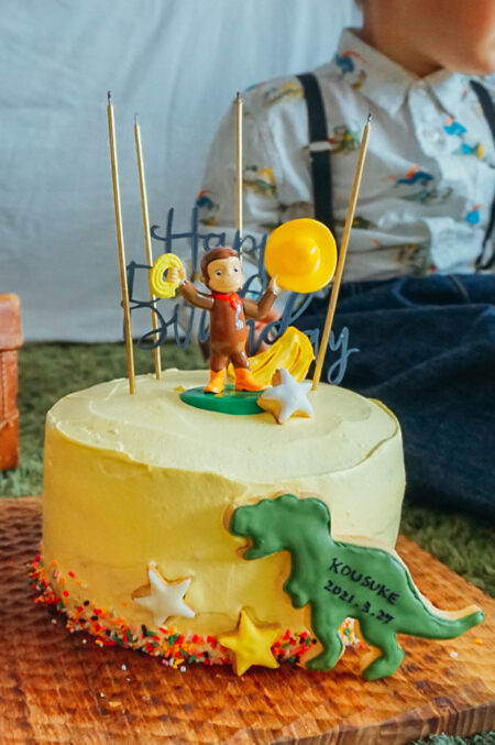 おさるのジョージ ケーキトッパー - Etsy 日本