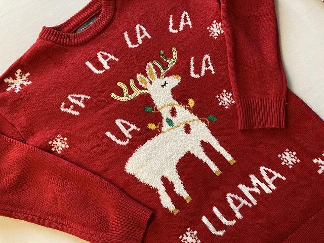 WYWMY 年メリークリスマスセーター秋冬ヘラジカ醜いプルオーバーニットトップスクリスマスジャンパー O ネックニットセーター オータム 秋物ウィンター 冬物 OネックPay ID