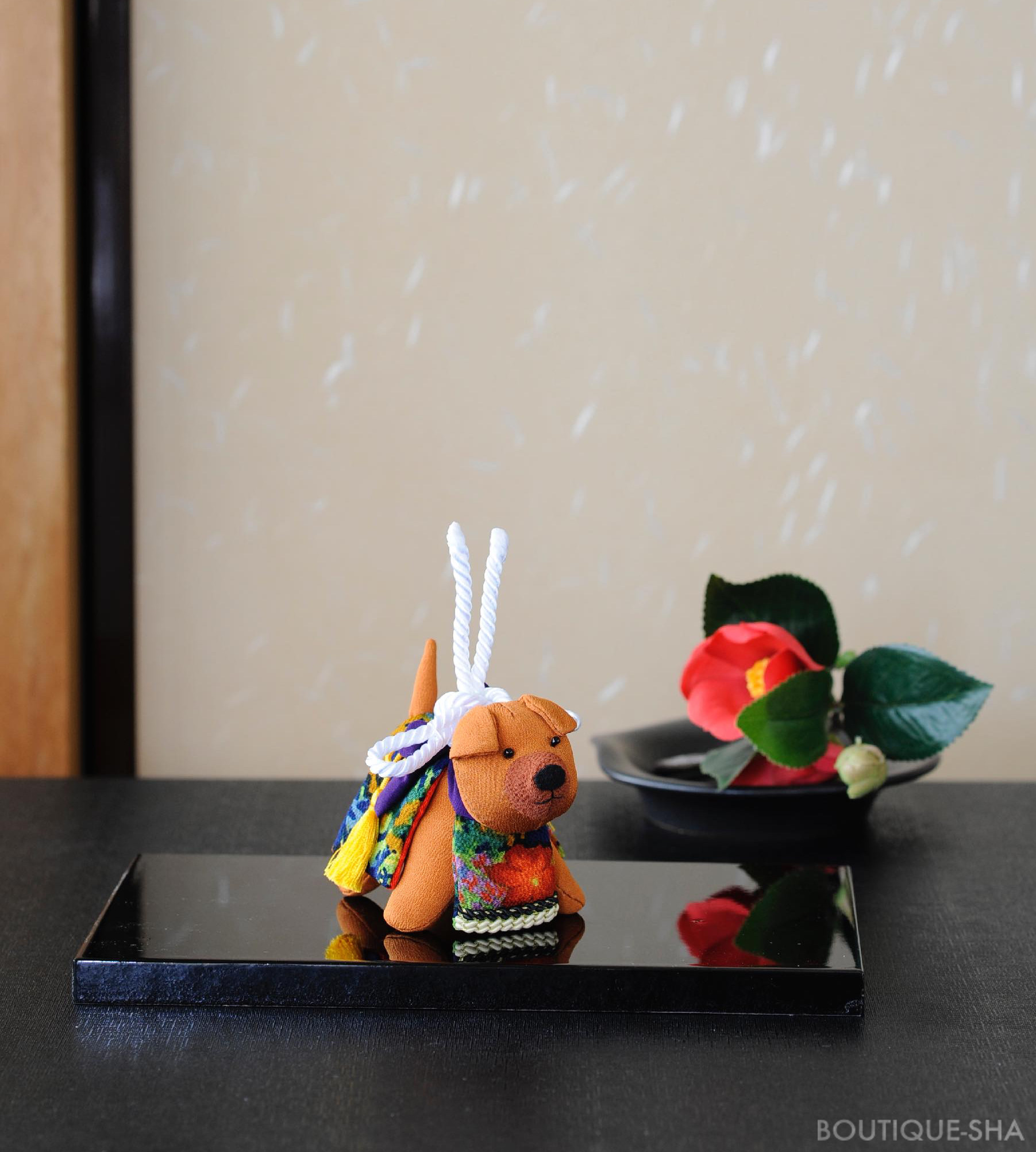 ちりめんで作る干支飾り辰作り方・型紙A dragon plush tutorial ＆ pattern