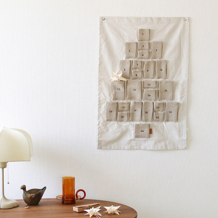 アドベントカレンダー 茶封筒のおしゃれなアレンジ・飾り方のインテリア実例RoomClip ルームクリップ