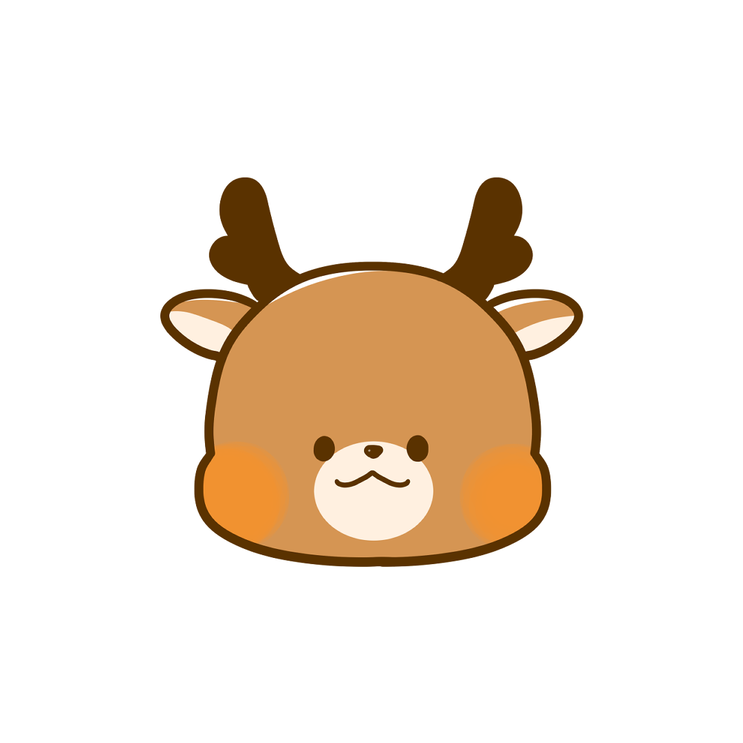 トナカイ クリスマス素材イラスト無料イラストの知りたい