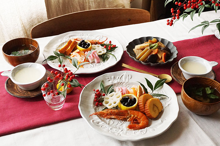 簡単で美しい「ワンプレートおせち」の盛り付け方＆豪華に見えるおすすめの器をご紹介