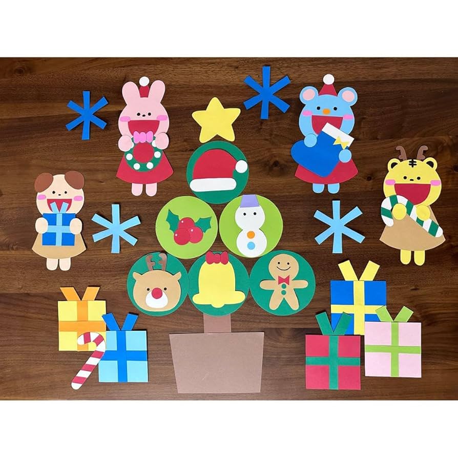 画用紙で立体クリスマスツリーと飾りの簡単な作り方４選 おしゃれ- 情報色々ドットコム