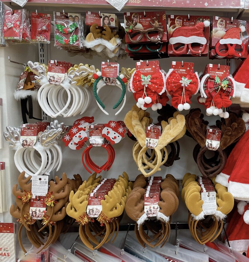 2023年 100均クリスマスカチューシャ・サンタ帽子など被り物を紹介amataniya