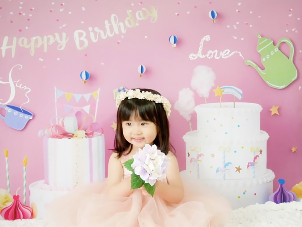 ユニコーン 誕生日 バルーン ガーランド 飾り付け セット バースデー 飾り 女の子 風船 ハーフバースデー ピンク Birthday Balloon子供 プレゼント パーティー 1歳 2歳 3歳 バルーンタイプ deerzon -セカンドセンス - プレゼント＆ギフトのギフトモール