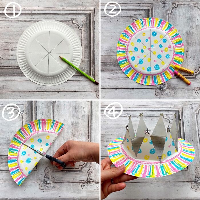 紙皿で簡単かわいい！ミニクリスマスツリーの作り方 こども向け- どこでも絵画教室＜無料動画で学ぶ絵の描き方講座＞