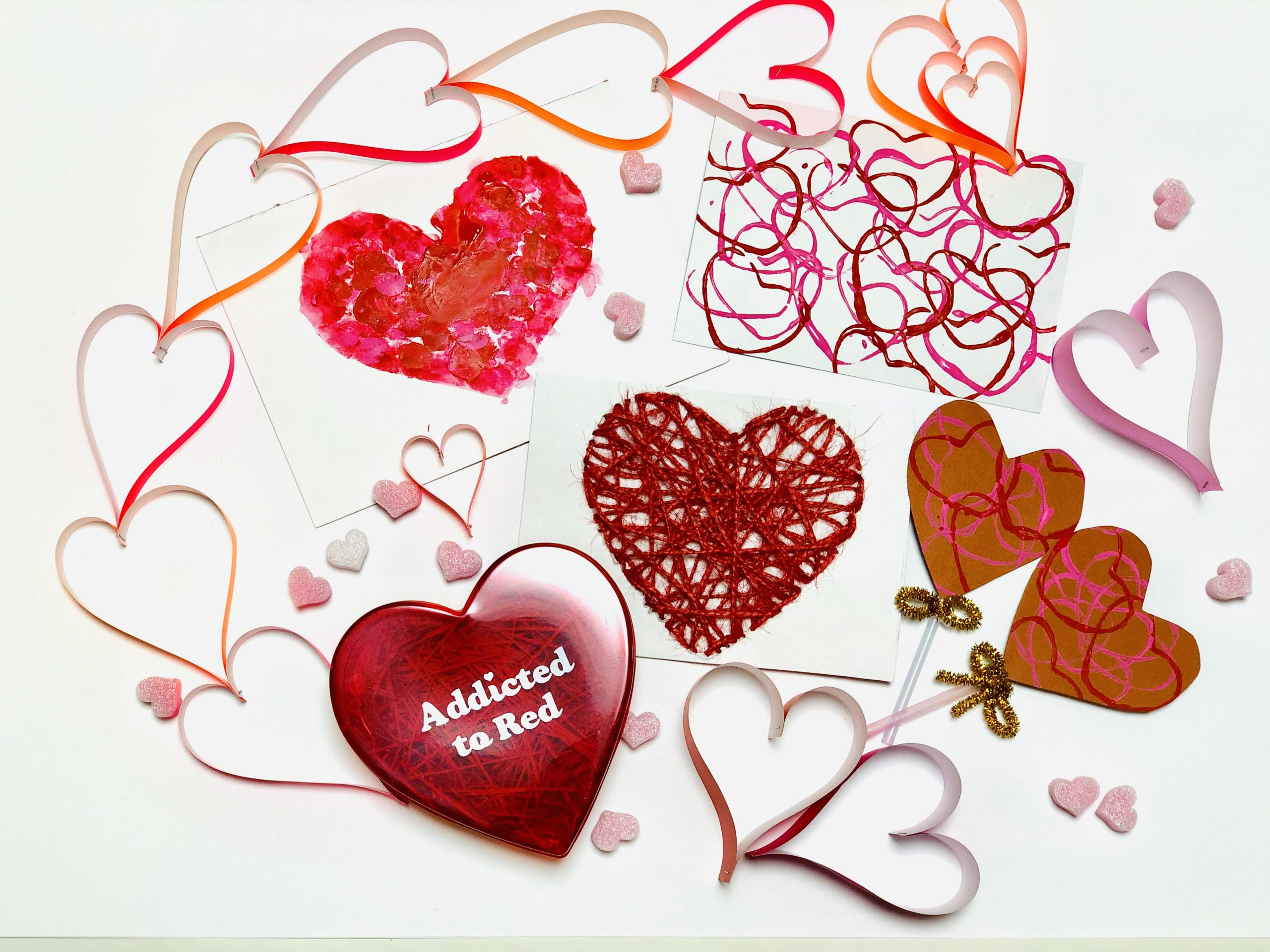 Amazon.co.jp: 手作りの置物多用途のバレンタインデーの飾りとオフィス美しいホリデーパーティー用品 : おもちゃ