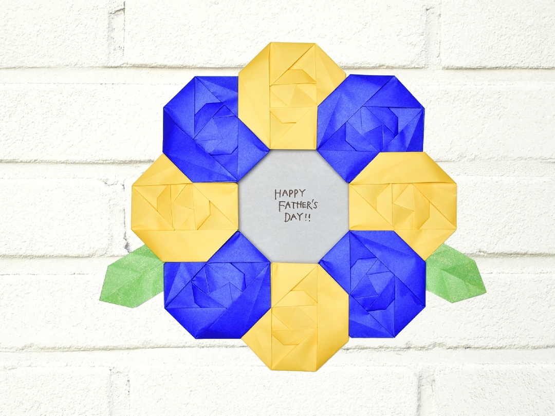 暮らし季節の切り絵カード6 母の日に手作りプレゼント「花のリースカード」 - 家電 Watch