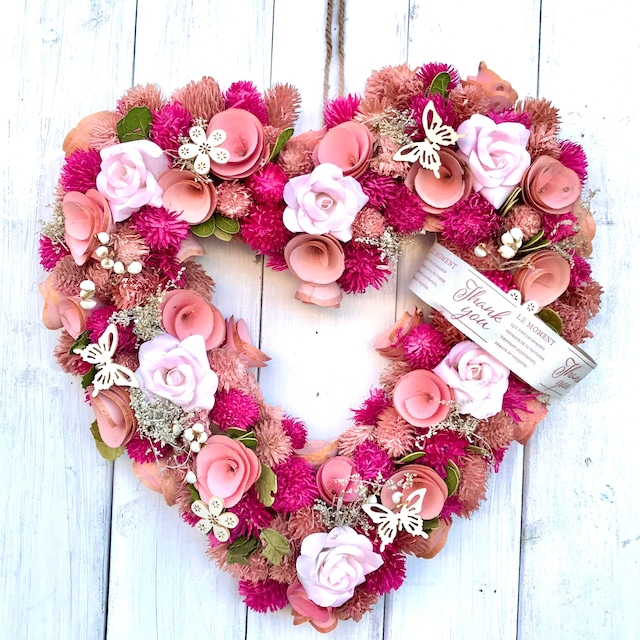 折り紙「バレンタインリース」の作り方 - おりがみの時間