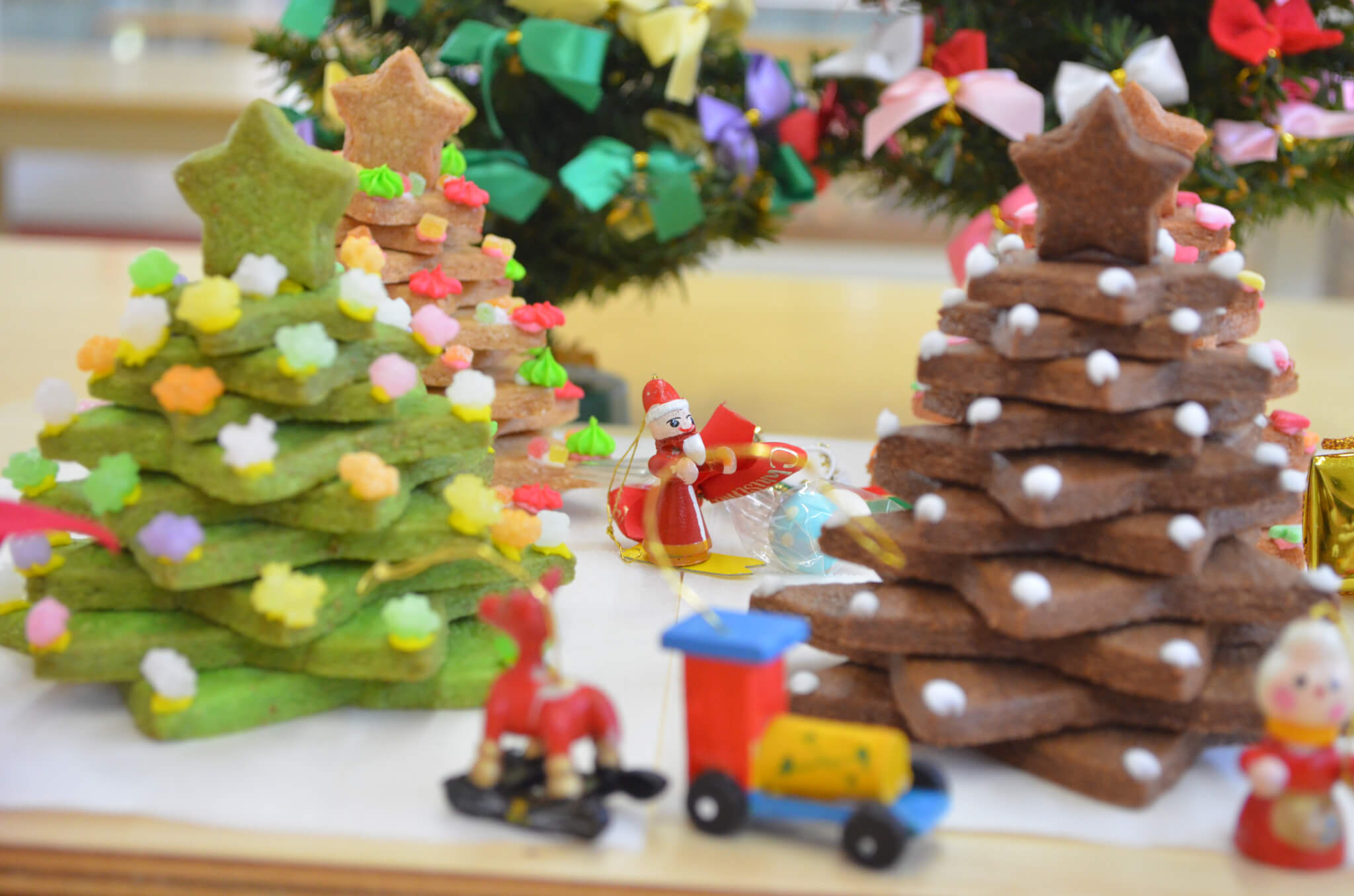 X'mas限定 ツリーと雪の結晶のアイシングクッキーセット１０枚入り クッキー maaco 通販 4748511Creema クリーマ