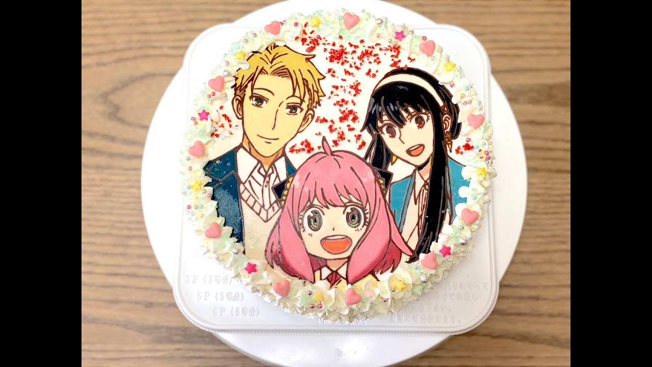 スパイファミリー 誕生日ケーキ・お菓子 アーニャ・ボンド・ロイド・ヨル SPY×FAMILYフォージャー家のスイーツお取り寄せスイーツの世界