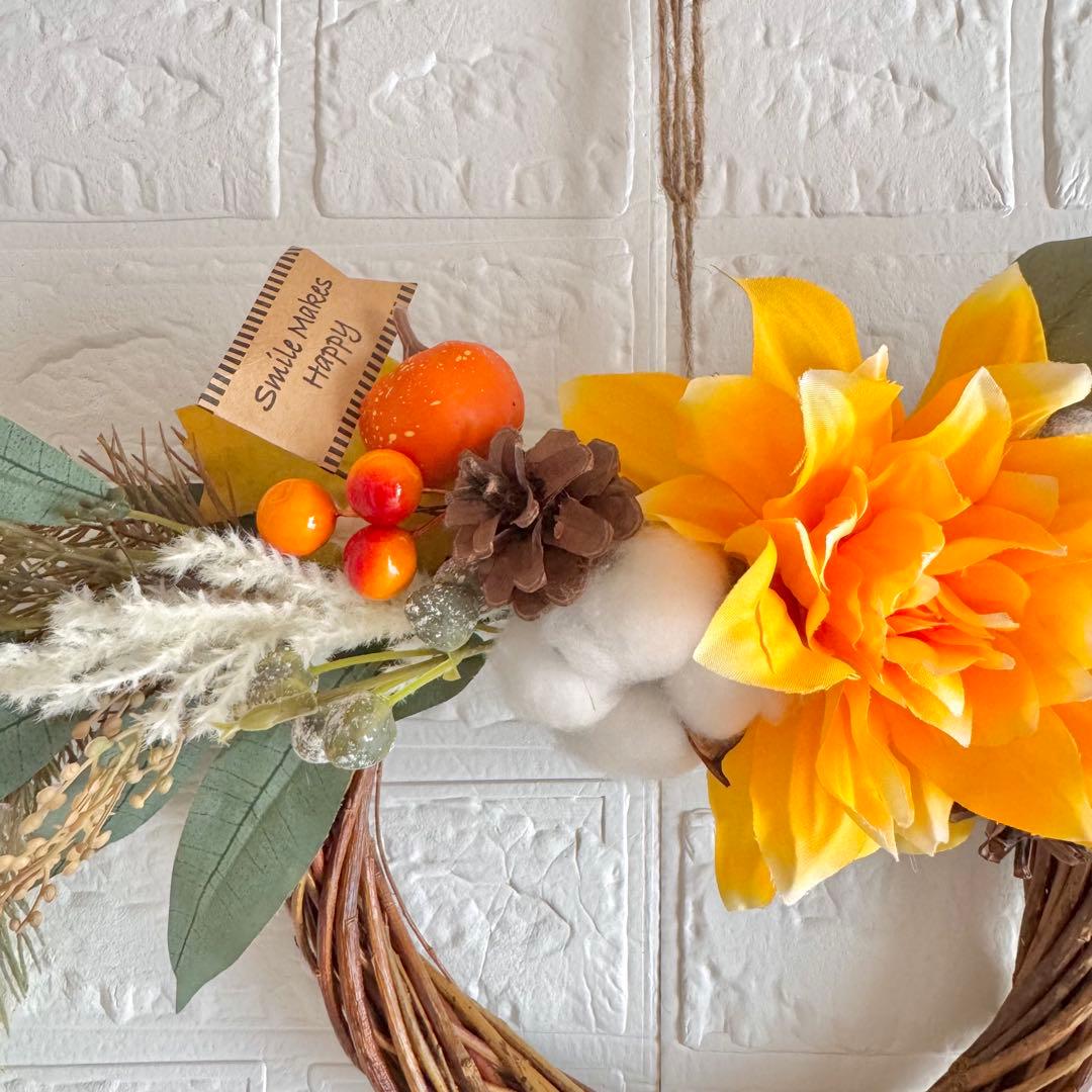 ハロウィンリース 楽天市場秋特集ハロウィン リース キットリース15センチ 花材 松ぼっくり 目玉 ジャックオー 接着剤つき 説明書 キットハロウィン飾り ハロウィンイベント用 手作りキット 手作りセット 工作 小学生 自由研究 夏休み 簡単 : GRACE HOME