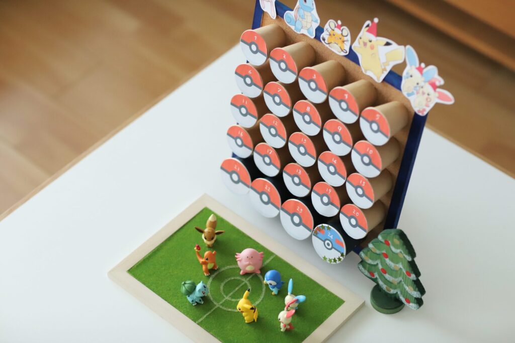 折り紙で簡単かわいい！アドベントカレンダーを子供と手作りしよう！ - 100円ママ〜100均大好きママのお役立ち情報